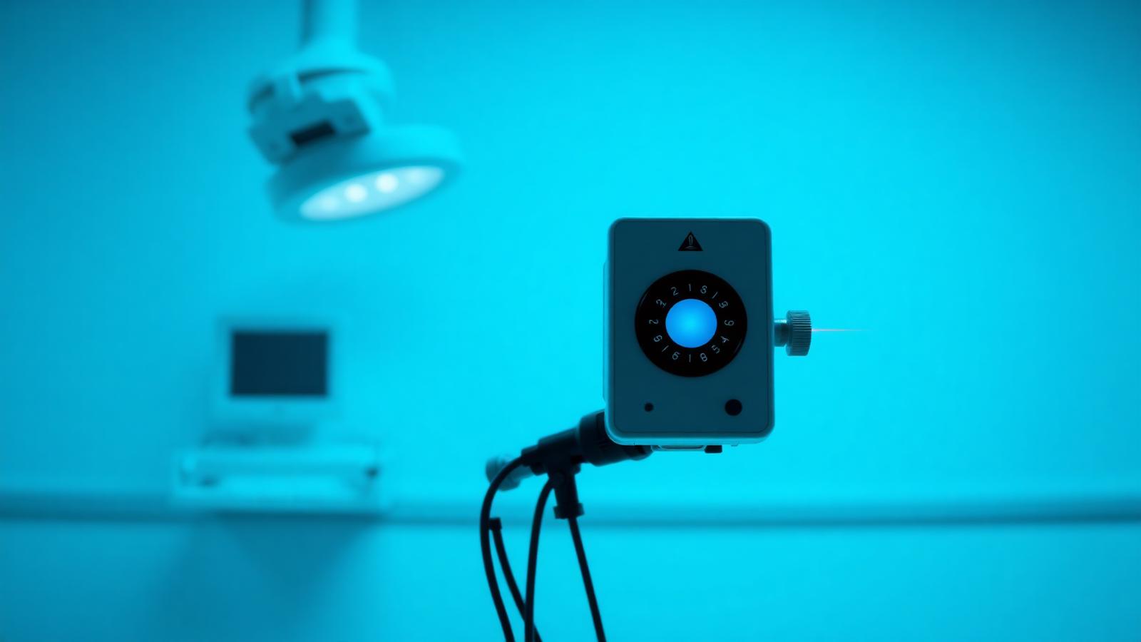 Focused acoustic shockwave therapy device in a clinical setting